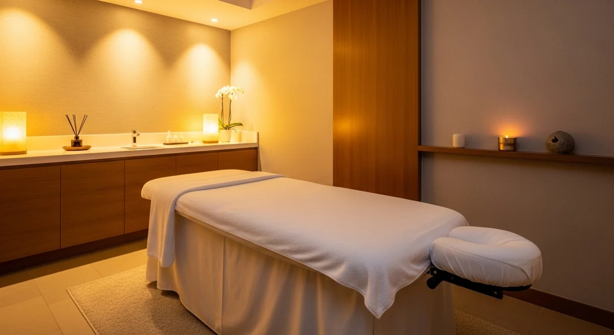 Ambiance de cabine de soins — visuel d’illustration